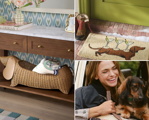Anthropologie Dachshund Finds & gifts for the dachshund lover! cover photo collage