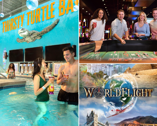Wisconsin Dells Couples Weekend Getaway recs cover photo collage