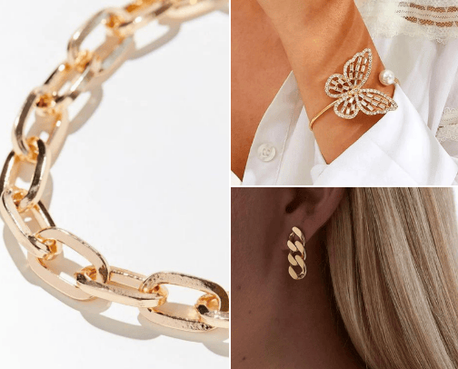 Unique jewerly that makes you more confident💎 cover photo collage