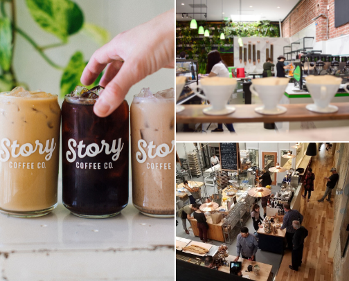 bay area coffee shops cover photo collage