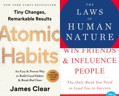 Business books that actually make a difference cover photo collage