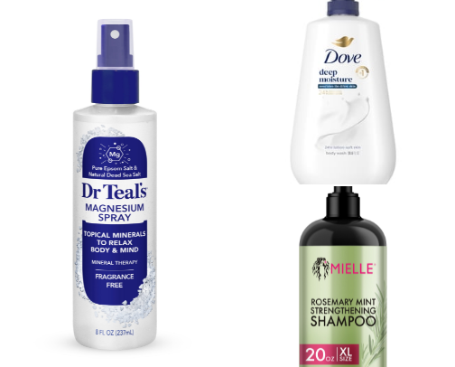 Body and hair essentials cover photo collage