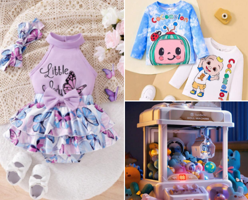Kids and babies cover photo collage