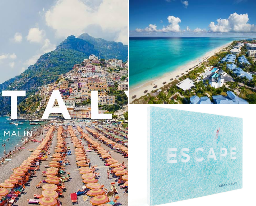 Read Online - Gray Malin: Italy Inspired Coastal Photography and Travel Coffee Table Picks cover photo collage