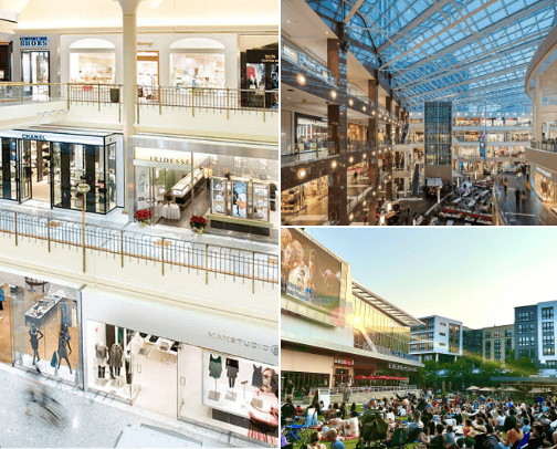 "Northern Virginia's Ultimate Luxury Shopping Guide: Top 15 Glamorous Destinations" cover photo collage