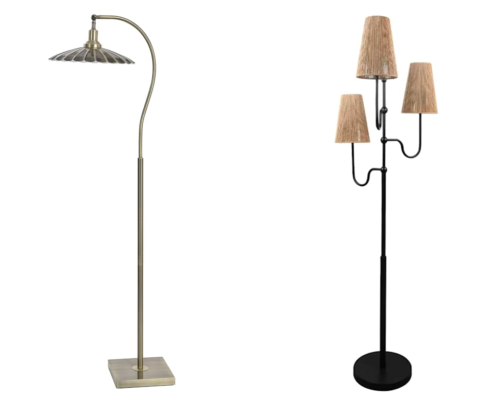 Amber Lewis Style Floor Lamps That Look Expensive for Less cover photo collage