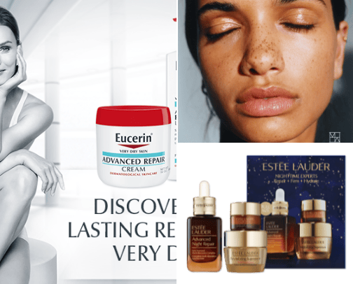 My skin care cover photo collage