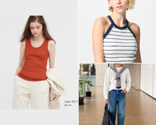 Uniqlo Top Wears For Women & Men cover photo collage