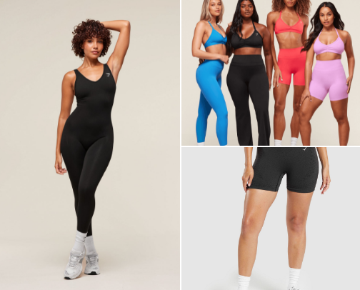 LOOKING FOR CUTE, COMFORTABLE, yet AFFORDABLE WORKOUT CLOTHING !!? cover photo collage