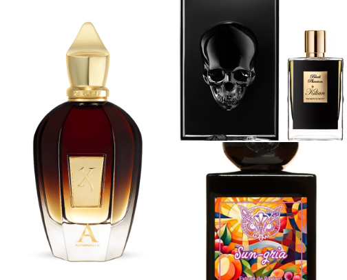 Parfumes cover photo collage