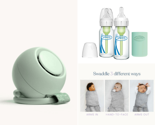Minimal Newborn Essentials: What you need (First 3 months) cover photo collage