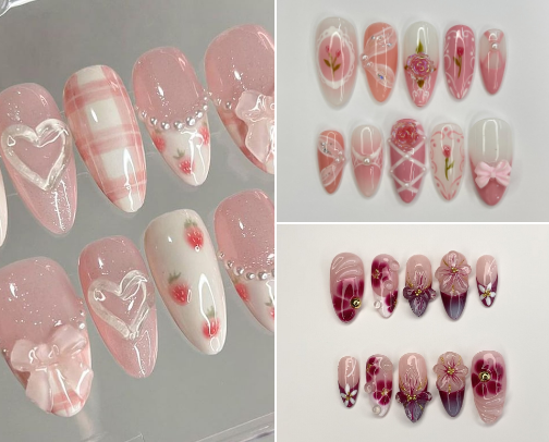Pretty Nails 💅 cover photo collage