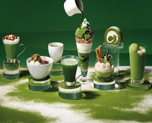 Best matcha cafes in Los Angeles cover photo collage