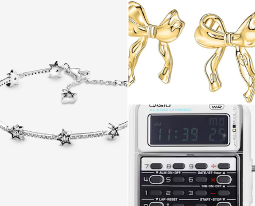 jewellery on my pinterest board cover photo collage