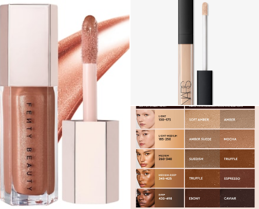My favorite beauty recs cover photo collage