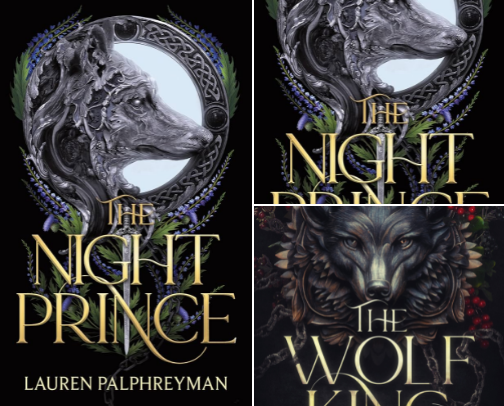 PDF Free - The Night Prince: The Wolf King, Book 2 dark romantasy picks cover photo collage