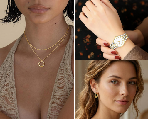 Dark Academia Jewellery — The Finishing Detail cover photo collage