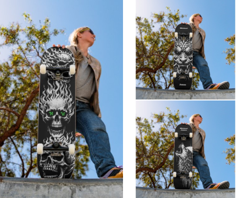 Skateboards Personalized cover photo collage