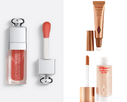 make up products cover photo collage