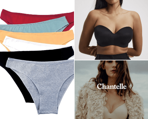 Lingerie cover photo collage