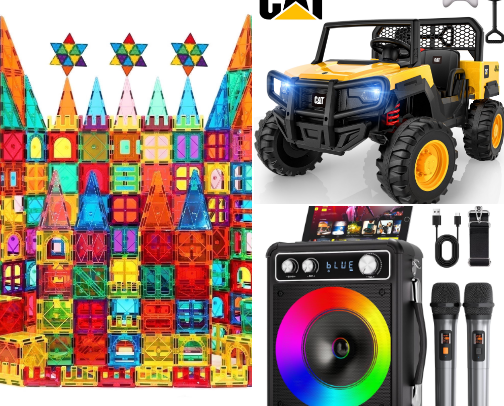Toys to Entertain cover photo collage