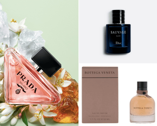 Perfumes cover photo collage