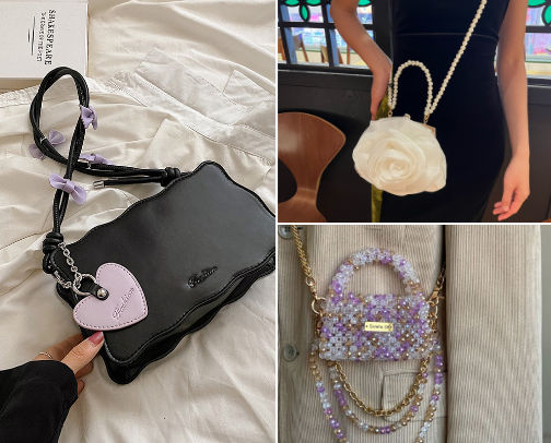 Beautifull trending bags cover photo collage