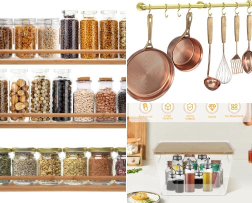 Vertical Kitchen Storage That Adds Aesthetic Vibes to Your Small Space cover photo collage