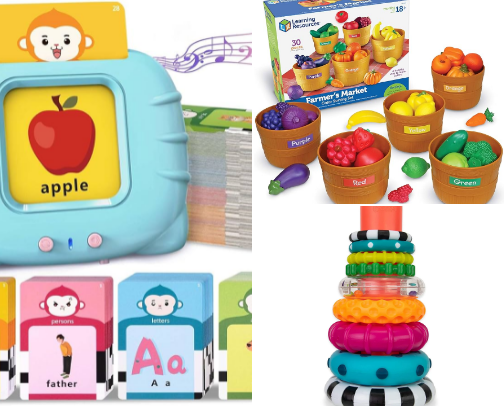 Learning Toys cover photo collage