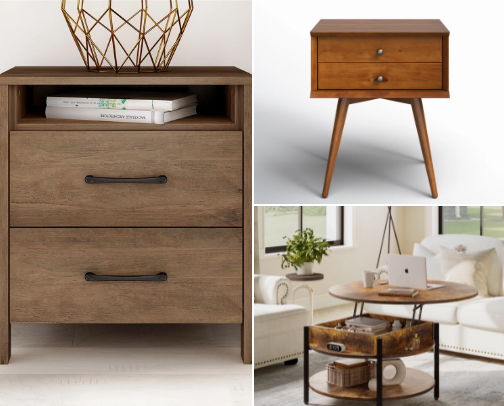 Furniture under $200 cover photo collage