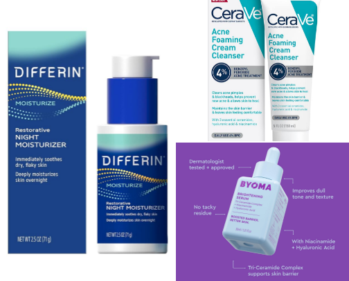 Healthy Glow Skincare Guide cover photo collage