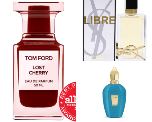 Perfumes cover photo collage