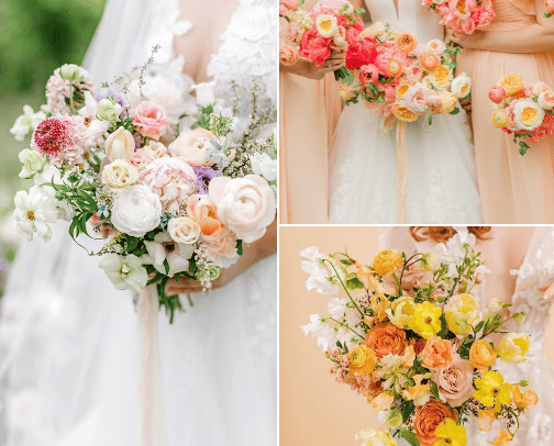 Bridal Bouquet Ideas cover photo collage