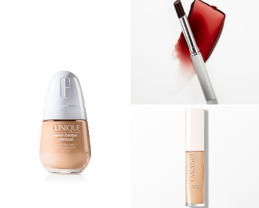 My makeup products i can’t live without❤️‍🩹💋. cover photo collage
