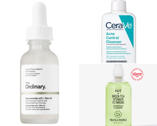 Skin care 💧 cover photo collage
