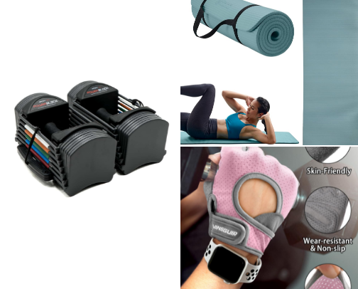 Home Workout Essentials cover photo collage