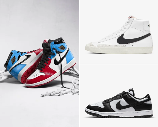 Top 15 Nike sneakers cover photo collage