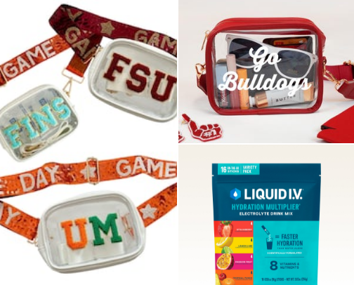 college gameday essentials cover photo collage