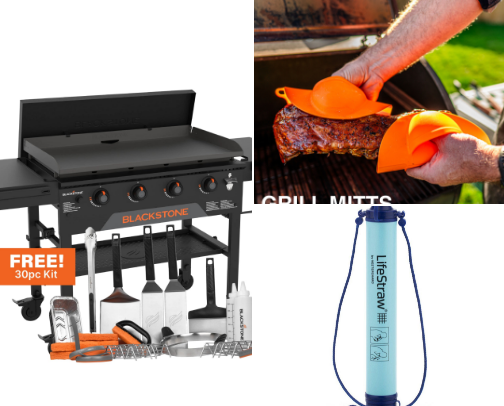 Grill, Chill, Repeat: Backyard Must-Haves cover photo collage