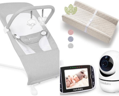 Baby registry & newborn must haves! cover photo collage