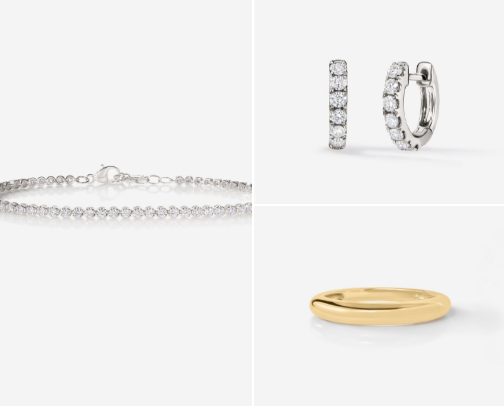 Minimalist Timeless Jewelry cover photo collage
