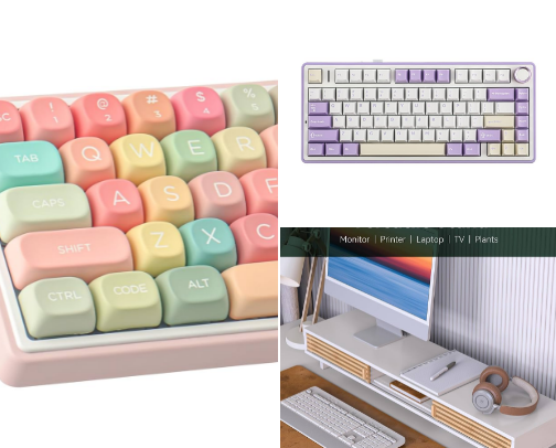 Make your office cozy cute! cover photo collage