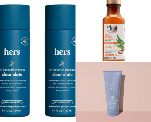 Hair products/tools 👩🏻‍🦱 cover photo collage