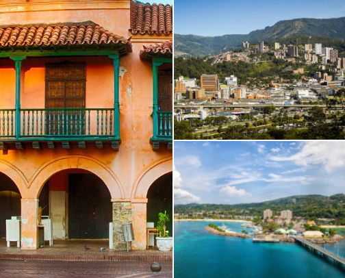 Places I have been on vacation, also places that are still on my Bucket List cover photo collage