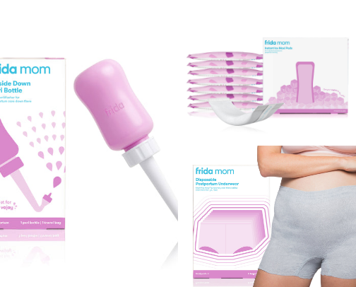 Postpartum essentials! cover photo collage