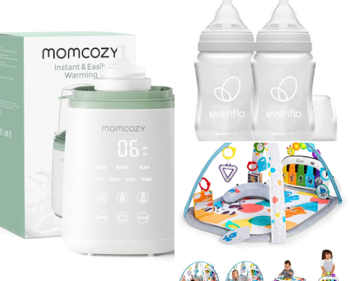 My most used baby products as a new mom cover photo collage