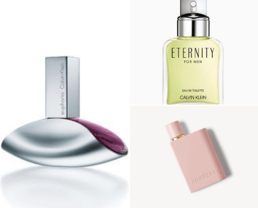 perfumes cover photo collage