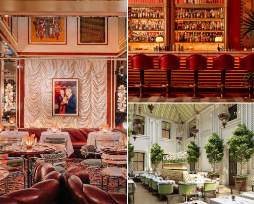 picturesque london restaurants for the girls that like photos and good food 🍜 cover photo collage