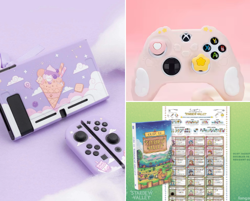 Shy's Top Gaming Accessories cover photo collage