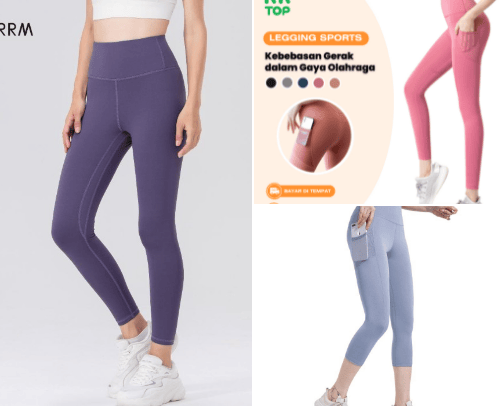 sport outfit (pants) cover photo collage